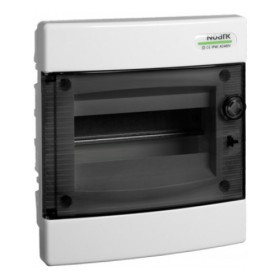 Встраиваемый модульный щиток NOARK PNF 8T прозрачные двери 8м IP40 (101511)