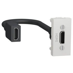 HDMI розетка Schneider Electric NU343018 1М (біла)