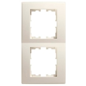 Вертикальна подвійна рамка Lezard "Lesya" 705-0300-152 (кремова)