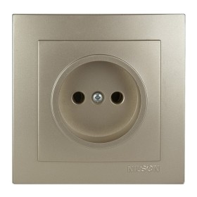 Розетка Nilson Touran золото 1-я без заземления ( 24151015 )