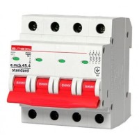 Модульний автоматичний вимикач E.Next e.mcb.stand.45.4.В16 4р 16А В (s001034)