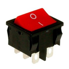 Переключатель TNSy KCD1-6-202 R/B красный (TNSy5500728)