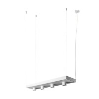 Підвісний світильник, люстра Nowodvorski 9382 Plant GU10 4x10W IP20 білий