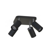 Светильник поворотный, спот Nowodvorski 6022 Eye spot GU10 4x10W IP20 Черный