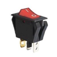 Переключатель TNSy KCD3-2-101NV R/B с подсветкой красный (TNSy5500856)