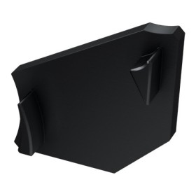 Заглушка Lumines для типу Н без отвору права чорна