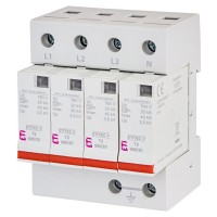 Обмежувач перенапруги Eti ETITEC V T2 690/20 4+0 RC (2442989)