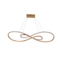 Подвесной светильник, люстра Goldlux 331083 Zumba LED 1x50W 4000K 7800Lm IP20 золотой