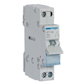 Перемикач Hager SFT140 1P 40А/230В 1м I-0-II