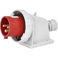 Настенная силовая вилка ETI 004482069 EPH-3232 IP67 (32A 400V 2P+PE)