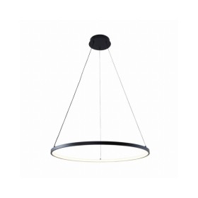 Підвісний світильник, люстра Zuma Line 2023201-BK60 Breno Led 1x28W 3000K/4000K/6000K 1400Lm IP20 Чорний