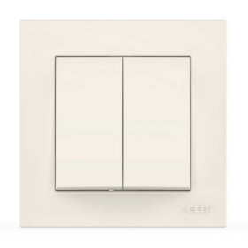 Вимикач EL-BI VEGA білий 2-кл ( 510-010200-202 )