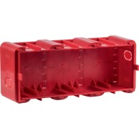 Тримісний підрозетник Berker 18720030 для цегляних/бетонних стін для рамок R8