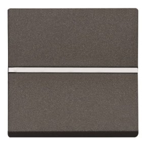 Однокнопочный выключатель ABB Zenit 2CLA220100N1801 N2201 AN (антрацит)