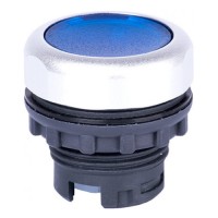 Кнопка NOARK Ex9P1 FI b з підсвіткою синя (105622)