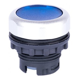 Кнопка NOARK Ex9P1 FI b з підсвіткою синя (105622)