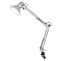 Світильник настільний Delux TF-06 E27 сріблястий