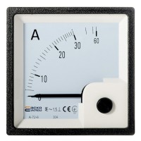 Амперметр прямого включення Аско-Укрем 30А АС 72х72мм (A-72-6) (A0190010061)