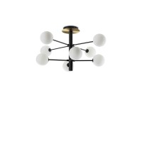 Люстра Ideal Lux 328485 Cosmopolitan G9 8x15W IP20 Черная