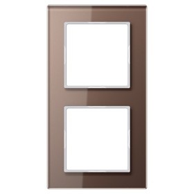 Рамка 2-постова Jung A creation AC582GLMO мокко