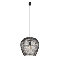 Підвісний світильник, люстра Nowodvorski 11166 Haiti S E27 1x25W IP20 чорний