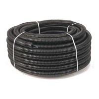 Легка чорна ПВД гофротруба з протяжкою Ø20 мм, DKC