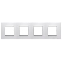 Чотиримісна рамка ABB Zenit N2274 BL (білий)