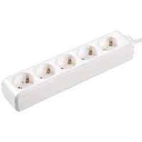 Подовжувач UEC STANDART П05 5 місць 2Р+PЕ/3 метри 3х1мм2 16А/250В