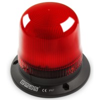 Мультифункциональный проблесковый маяк EMAS Ø120 24В AC/DC красный