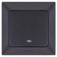 Перекрестный выключатель NE-AD ARAS 93-124-51 черный