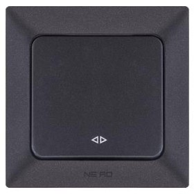 Перехресний вимикач NE-AD ARAS 93-124-51 чорний