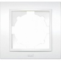 Рамка ELBI ZENA белая 1-я (608-010200-271)