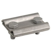 Паралельний затискач прута блискавкозахисту DKC NG3108ZC Ø8мм з оцинкованої сталі