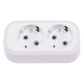 Колодка TNSy Leon на 2 розетки з заземленням (TNSy5000064)