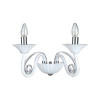 Бра, настінний світильник Italux MB17009010-2A Verona E14 2x40W IP20 білий