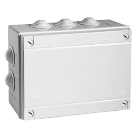 Монтажная коробка DKC 54100 с кабельными вводами 190х140х70мм IP55