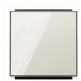 Одинарная клавиша выключателя ABB Sky 2CLA850100A2101 8501 CB (белое стекло)