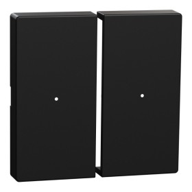 Клавіша KNX для модуля 2-кнопкового вимикача Merten System M, MEG5220-0403 (матова чорна)