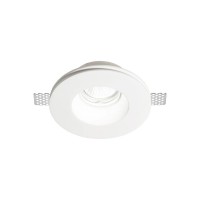 Гіпсовий точковий світильник Ideal Lux 150130 Samba GU10 1x35W IP20 білий