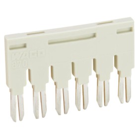 6-контактна перемичка Wago 870-406 (сіра)