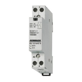 Модульний контактор Schrack BZ326479 230В АС 1НО+1НЗ 25А