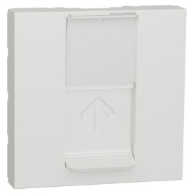 Накладка для розетки RJ45 Schneider Electric NU941118 2М (біла)