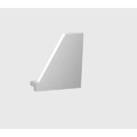 Заглушка ALUMLED без отверстия для профиля LD45501 (LP18968)