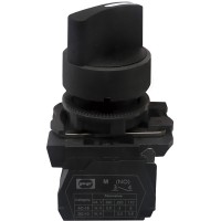 Перемикач Promfactor FP5-AD33 2NO чорний (FP5-AD33)