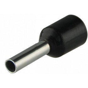 Наконечник Аско-Укрем НТ 1,5-08 изолированный черный 100шт (A0060010004)