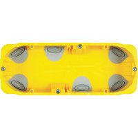 Подрозетник итальянского стандарта Bticino на 6 модулей PB506N