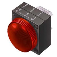 Червона сигнальна лампа Schrack MSM12000 IP65 ø28мм