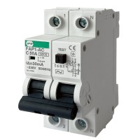 Автомат защитного отключения Promfactor FAP1-AC "C" 50А/0,03A 2P 6кА (FAP01C50030AC)