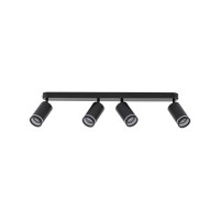 Світильник поворотний, спот TK Lighting 6916 Jet GU10 4x10W IP20 чорний