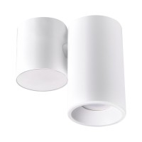 Світильник поворотний, спот Goldlux 315397 Hobro GU10 1x10W IP20 WH